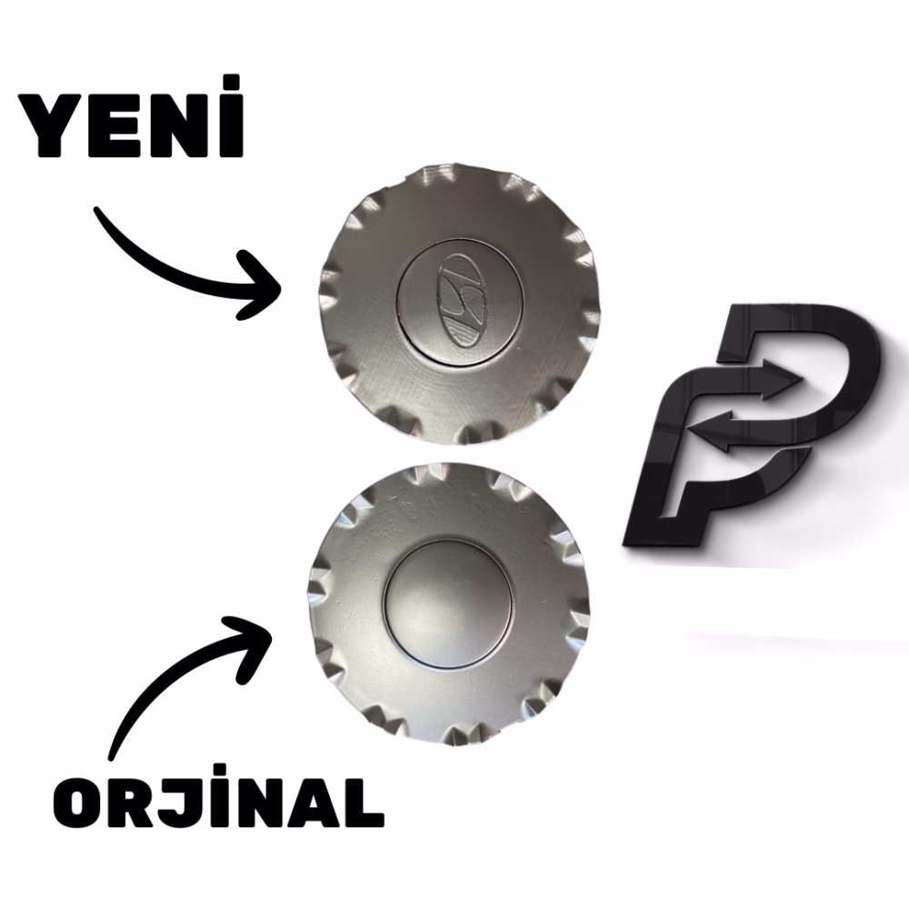 Hyundai Sonata Jant Göbeği 2001-2004 EF Kasa (Tek Adet)